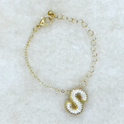 大きなイニシャル ペンダント A~Z*