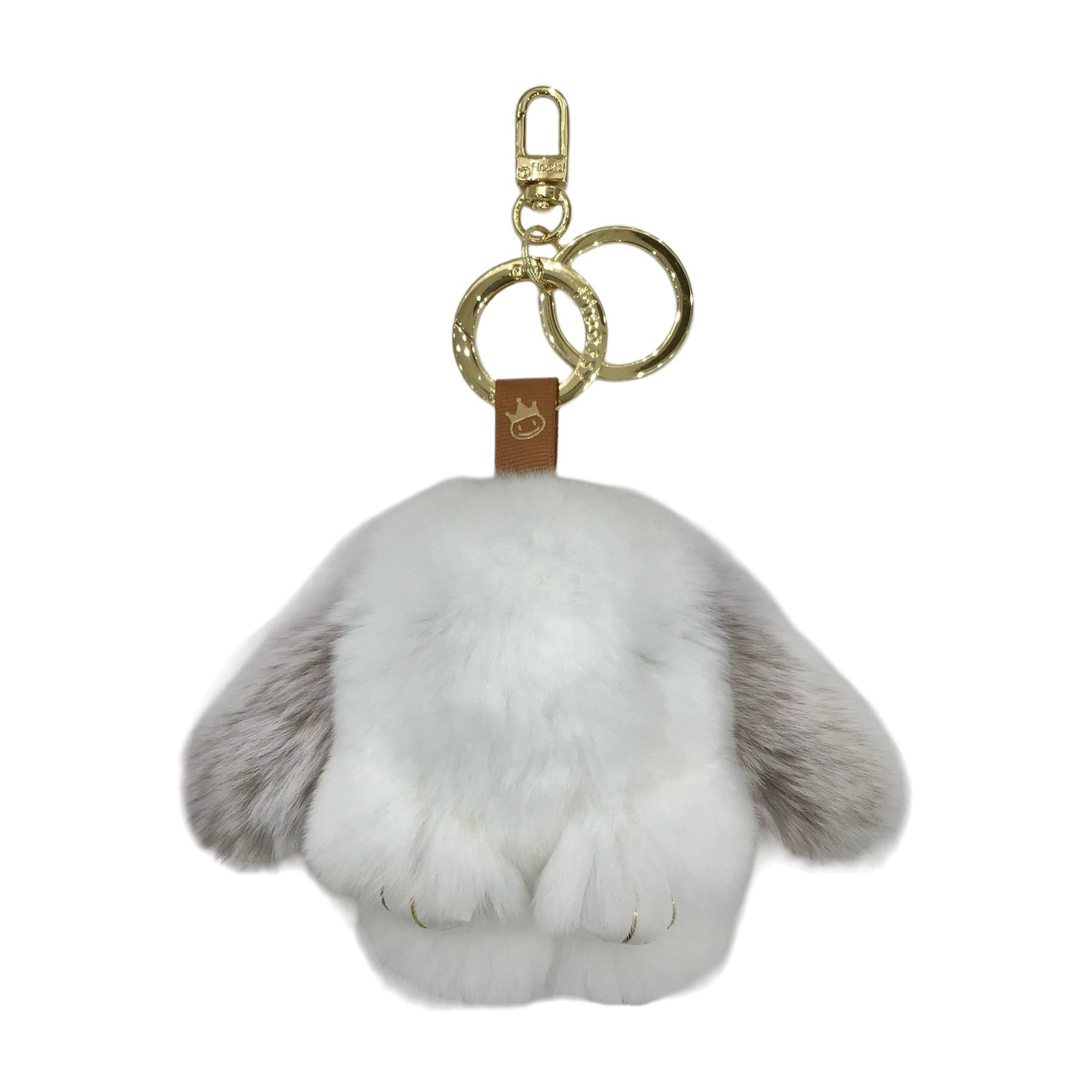 moff moff Bag Charm S Azuki Milk Face