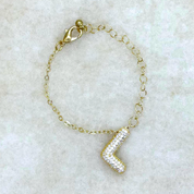 大きなイニシャル ペンダント A~Z*