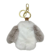 moff moff Bag Charm S Azuki Milk Face