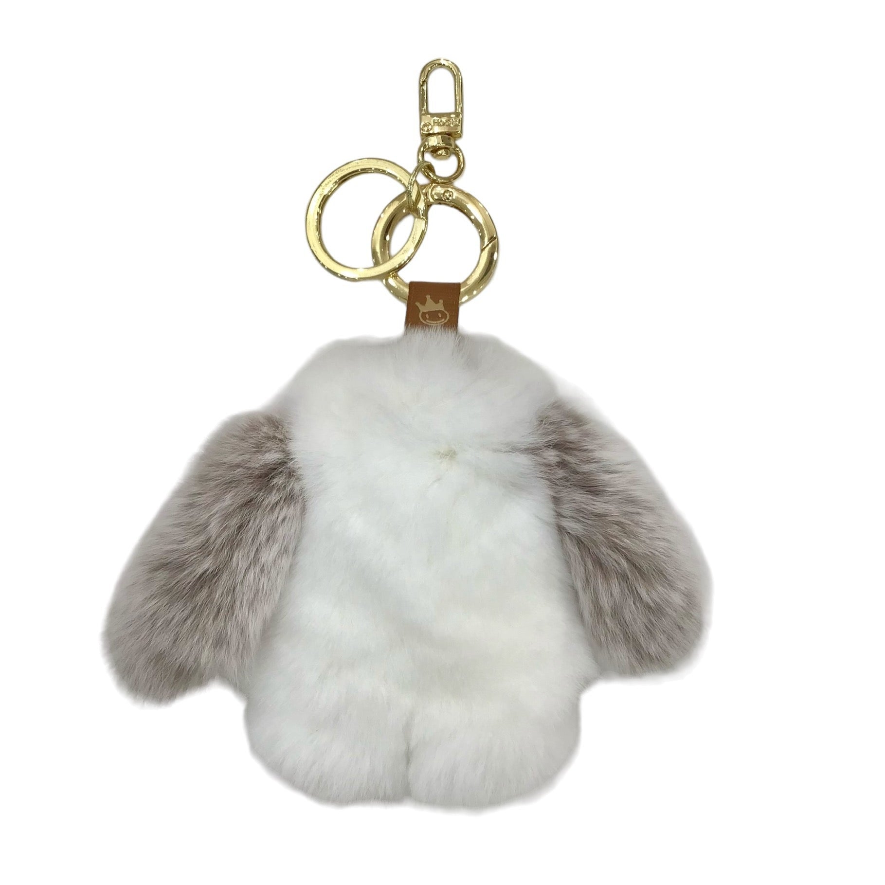 moff moff Bag Charm S Azuki Milk Face