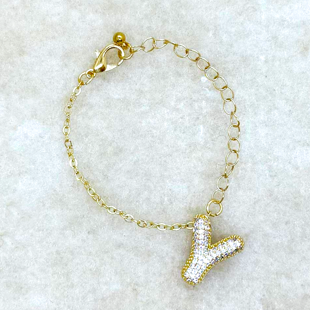 Big initial J pendant YG Y