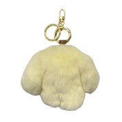 moff moff Bag Charm S Custard cream