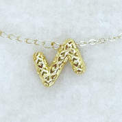Big initial J pendant YG Z