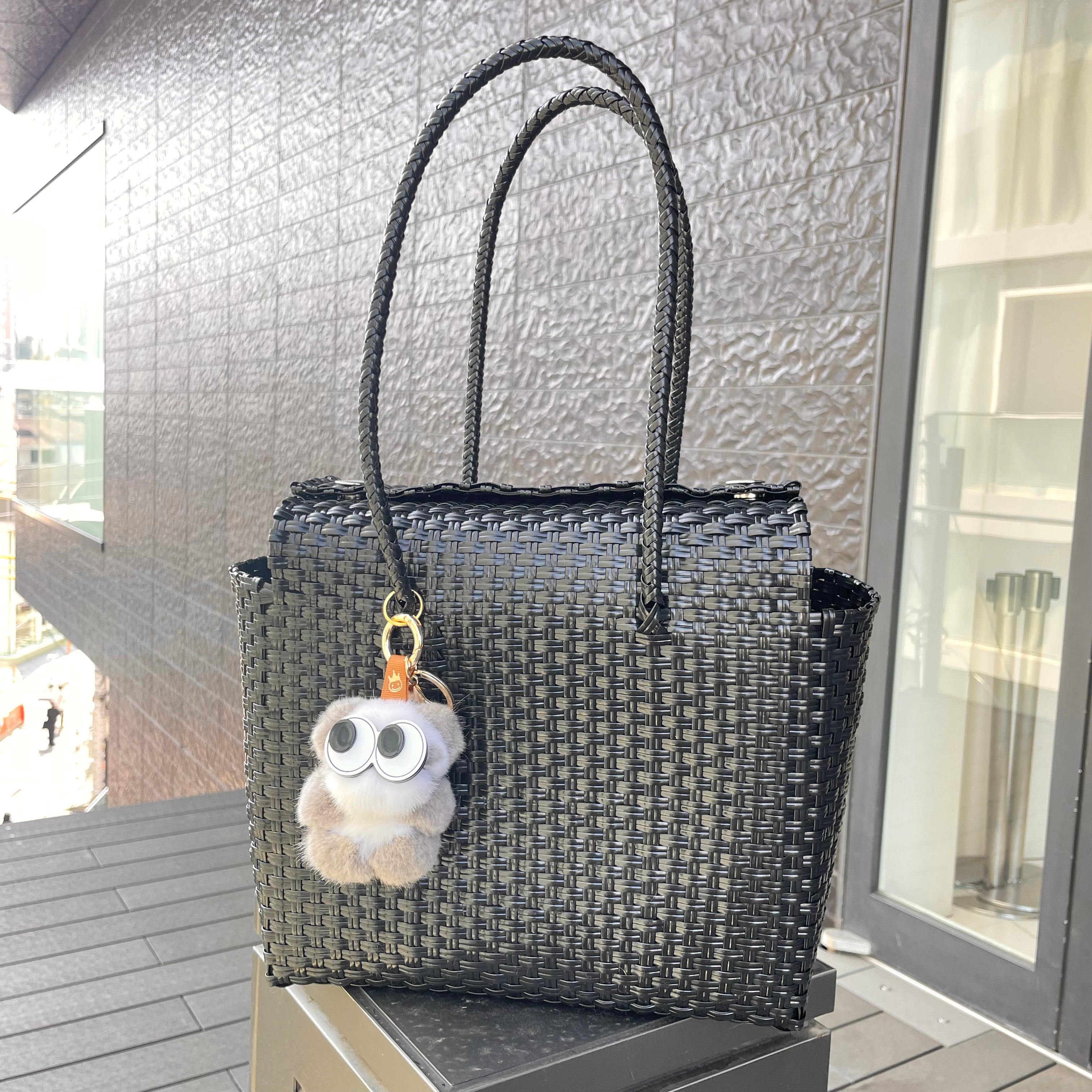 マグネットトートバッグ ブラック
