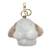 moff moff Bag Charm S Tapioca milk face