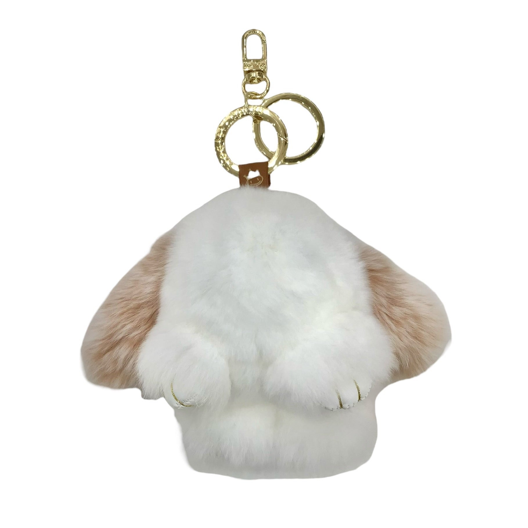moff moff Bag Charm S Tapioca milk face