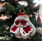 Christmas Beret Cape Set M