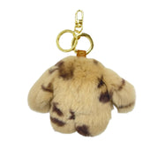 moff moff Bag Charm S Marble mocha