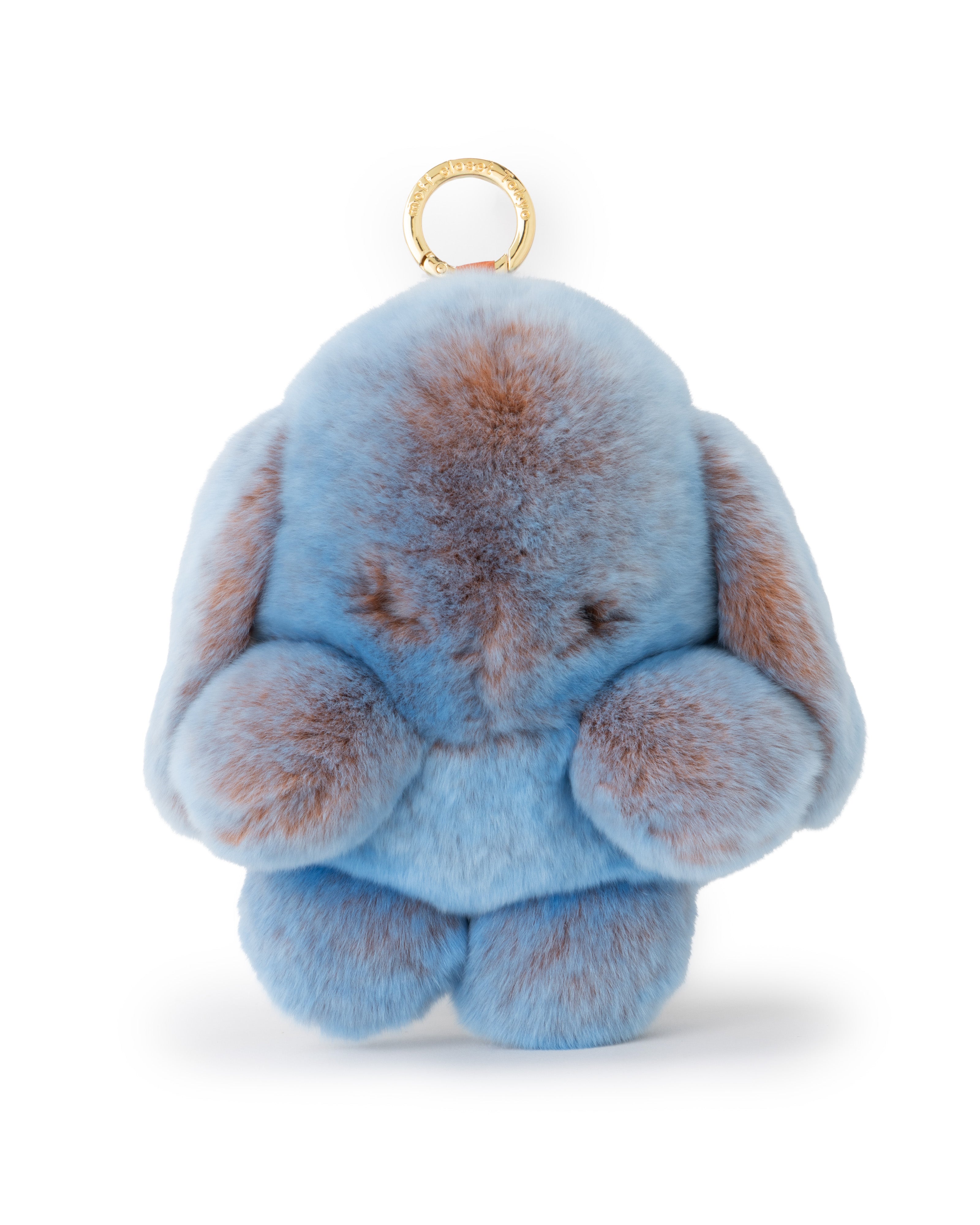 Hug moff L20cm cocktail blue bag charm