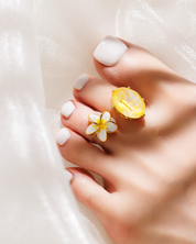 Candy Candy YG Yellow Toe Ring 