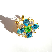 Victoria YG Aquamarine Ring