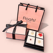 Four Leaf Clover YG Yellow Green Toe Ring 
