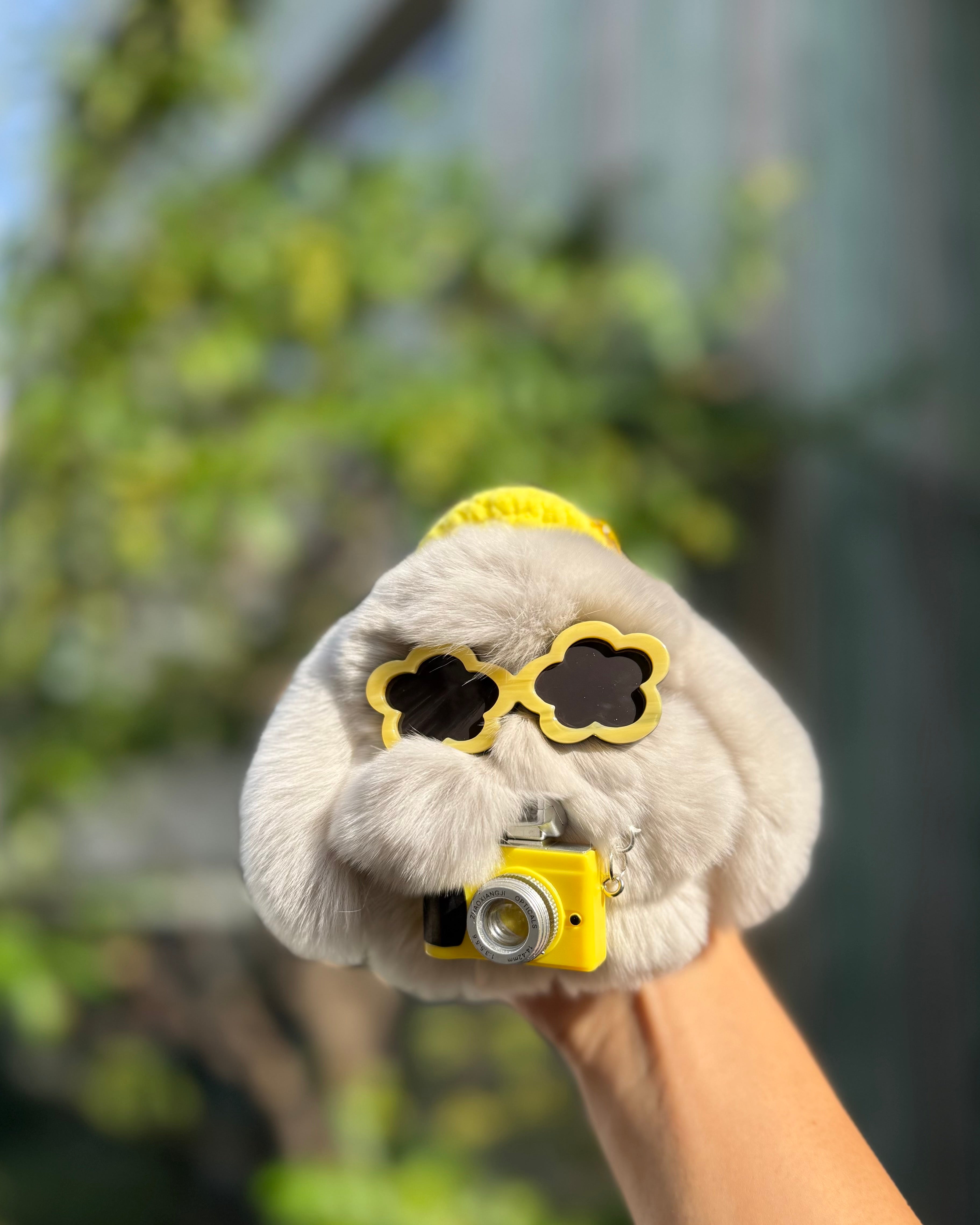 もふもふ バッグチャーム S マカロングレー ver. 2026