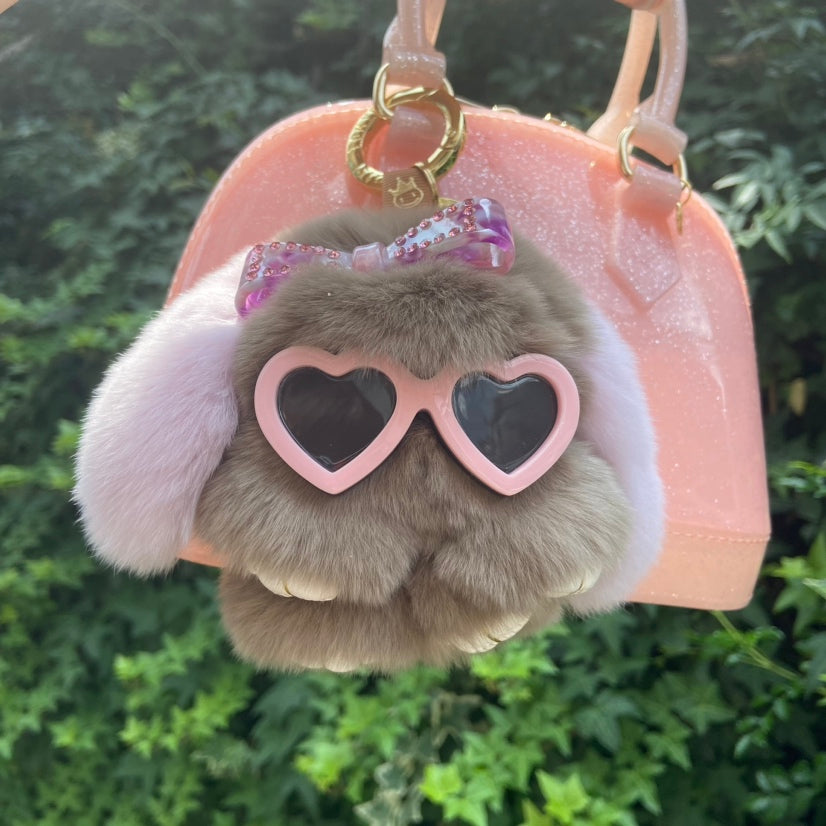moff moff Bag Charm S Sakura Chocolat