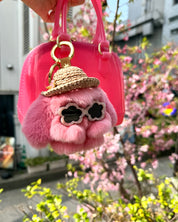 Fluffy outfit back charm S No.207