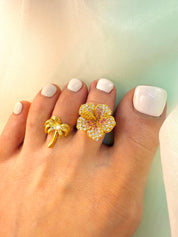 Cocotier YG Toe Ring 