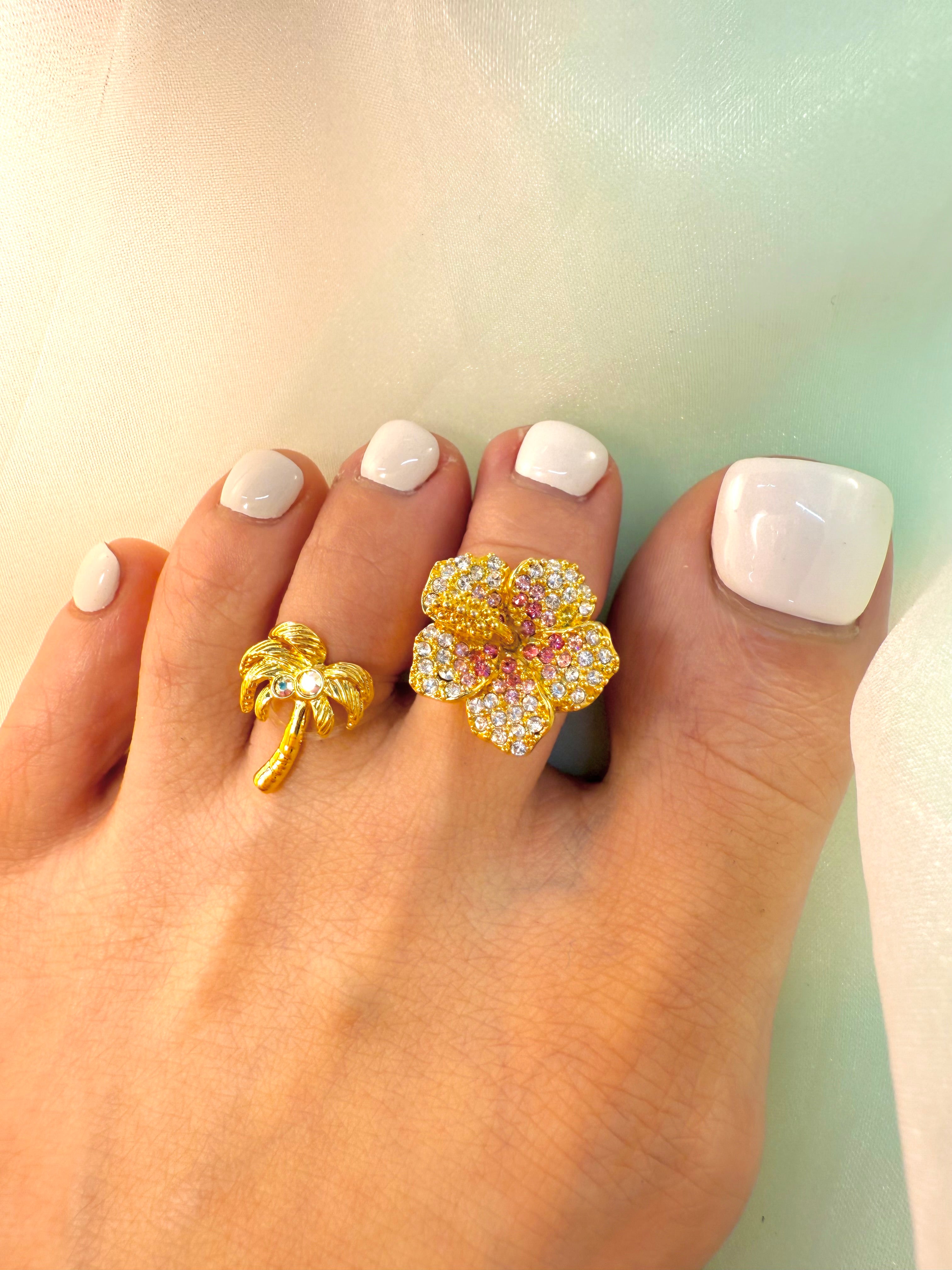 Cocotier YG Toe Ring 
