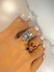 Marionette YG Scarlet Mix Toe Ring 