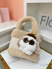 moff moff Bag Charm S Tapioca milk face