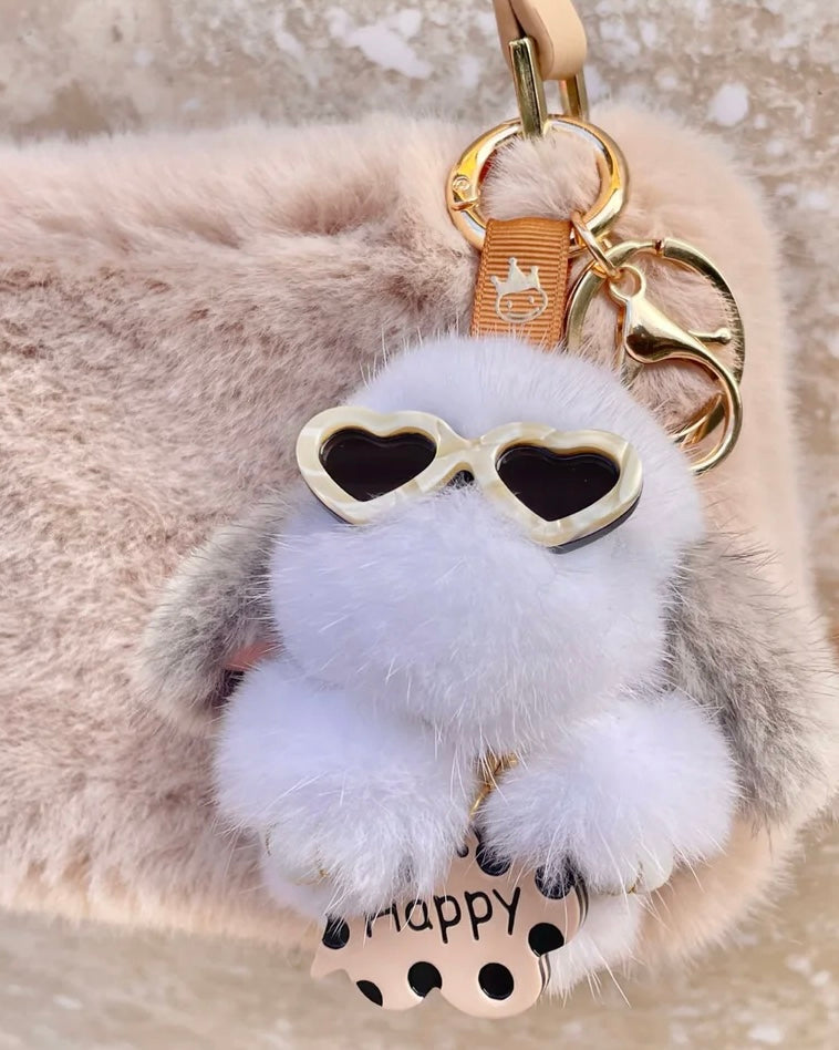 Fluffy outfit back charm SS No.123