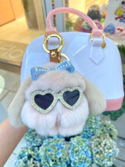 moff moff Bag Charm S Peach Mousse