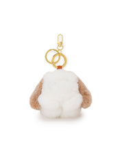 moff moff bag charm S tapioca milk face