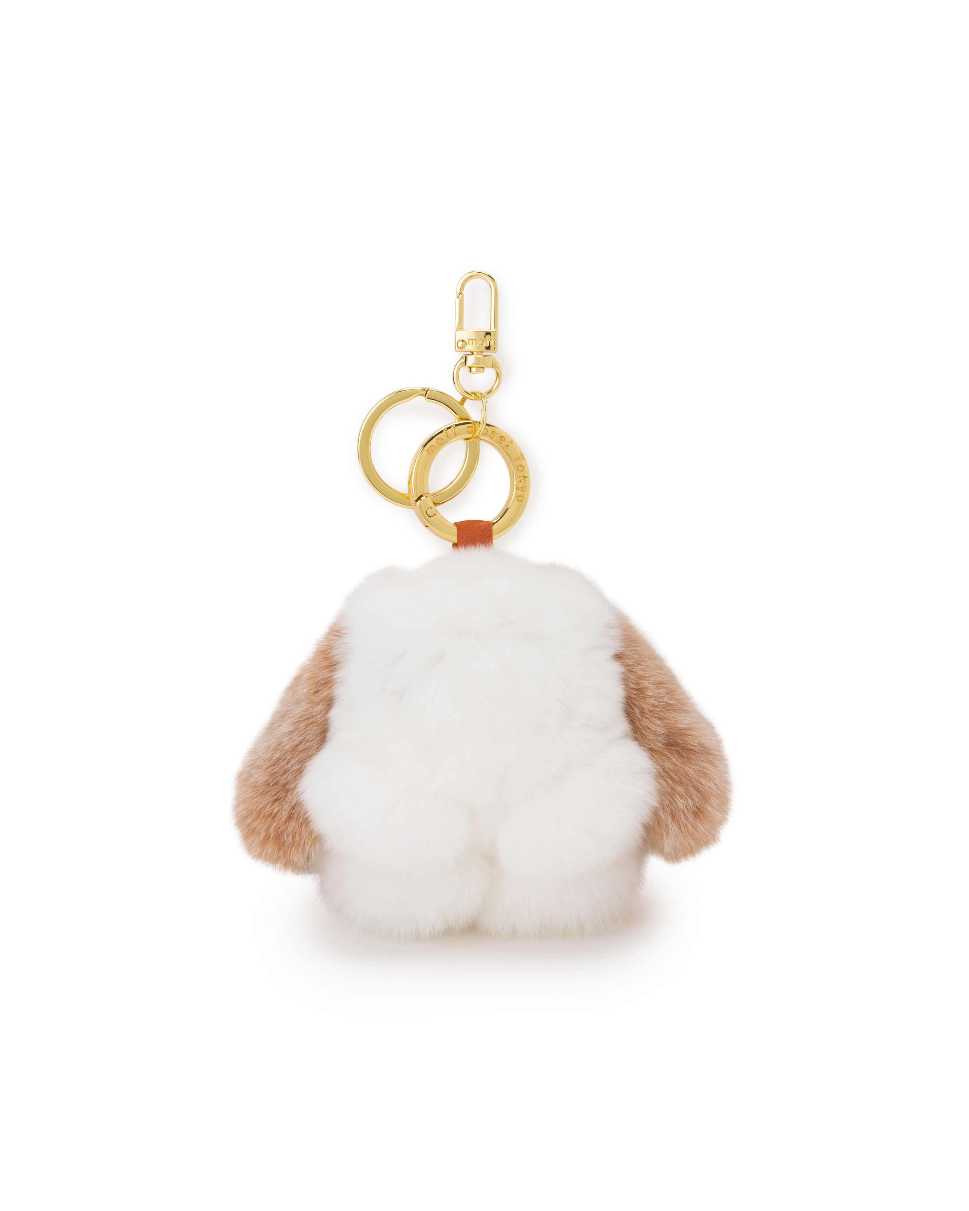 moff moff bag charm S tapioca milk face