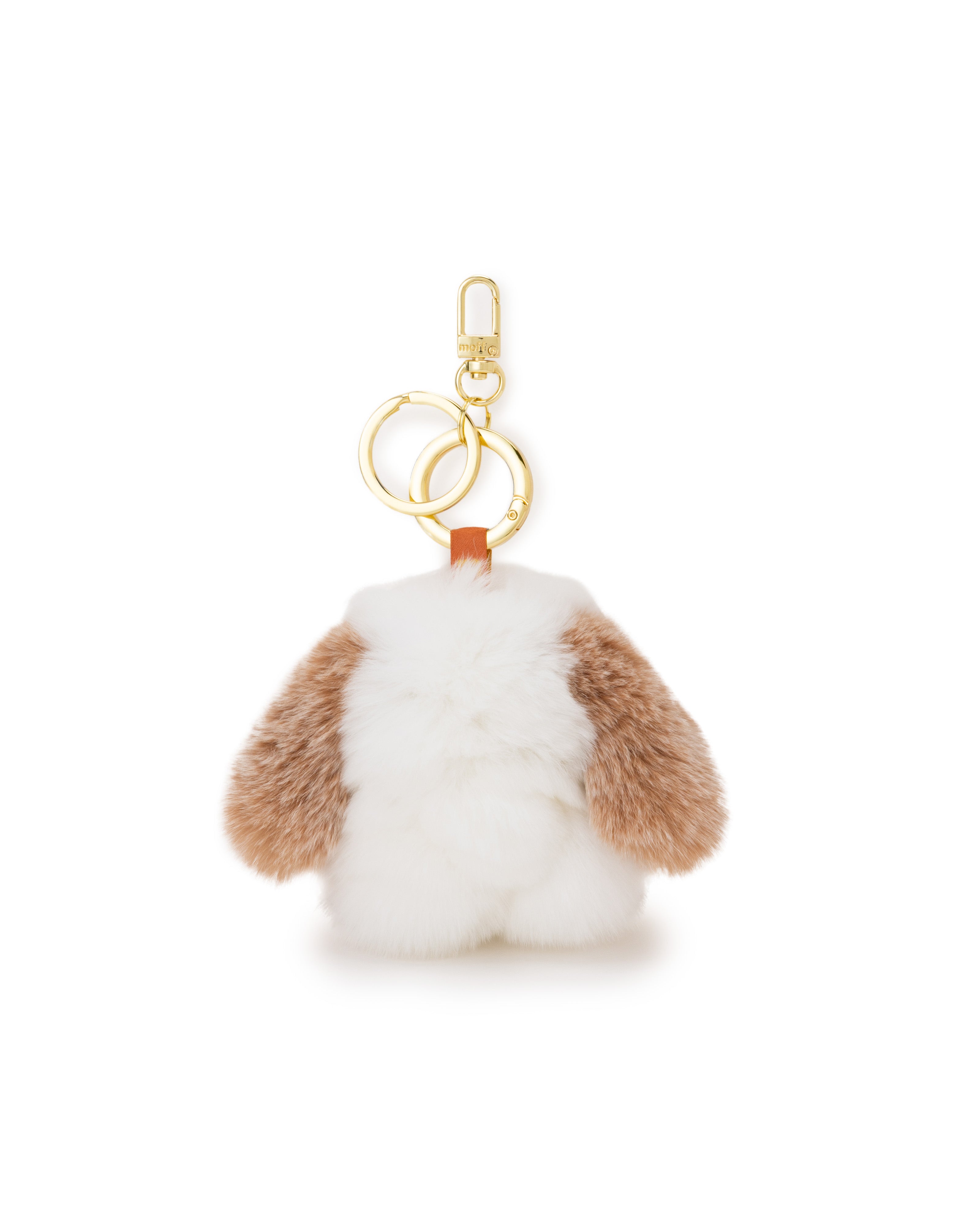 moff moff bag charm S tapioca milk face