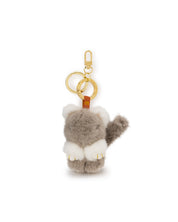 moff moff バッグチャーム ssサイズ キャット くろごまミルク