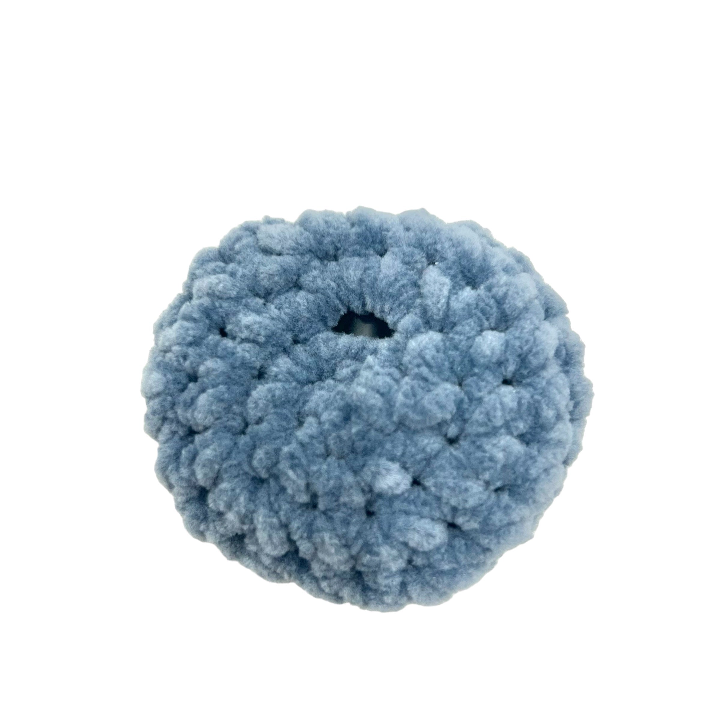 Beret for fluffy charm S, marshmallow blue grey