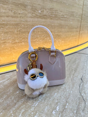 もふもふ バッグチャーム SS カウ マロンミルク