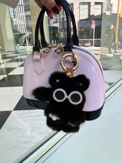 もふもふ バッグチャーム SS キャット オレオ
