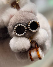 Fluffy outfit back charm SS No.205