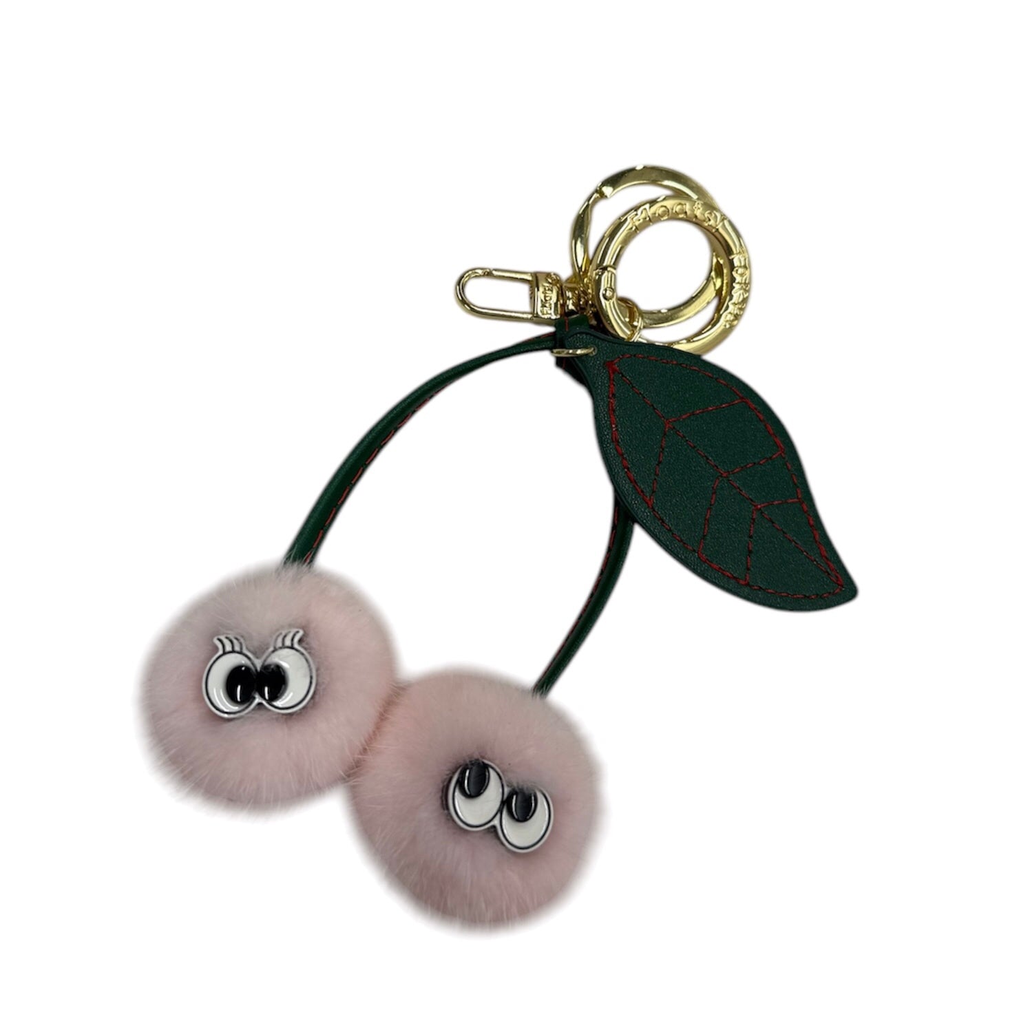 New チェリー バッグチャーム ピンク