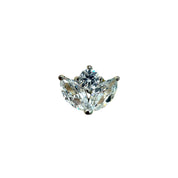 Bourjong RH CZ  Toe Ring 