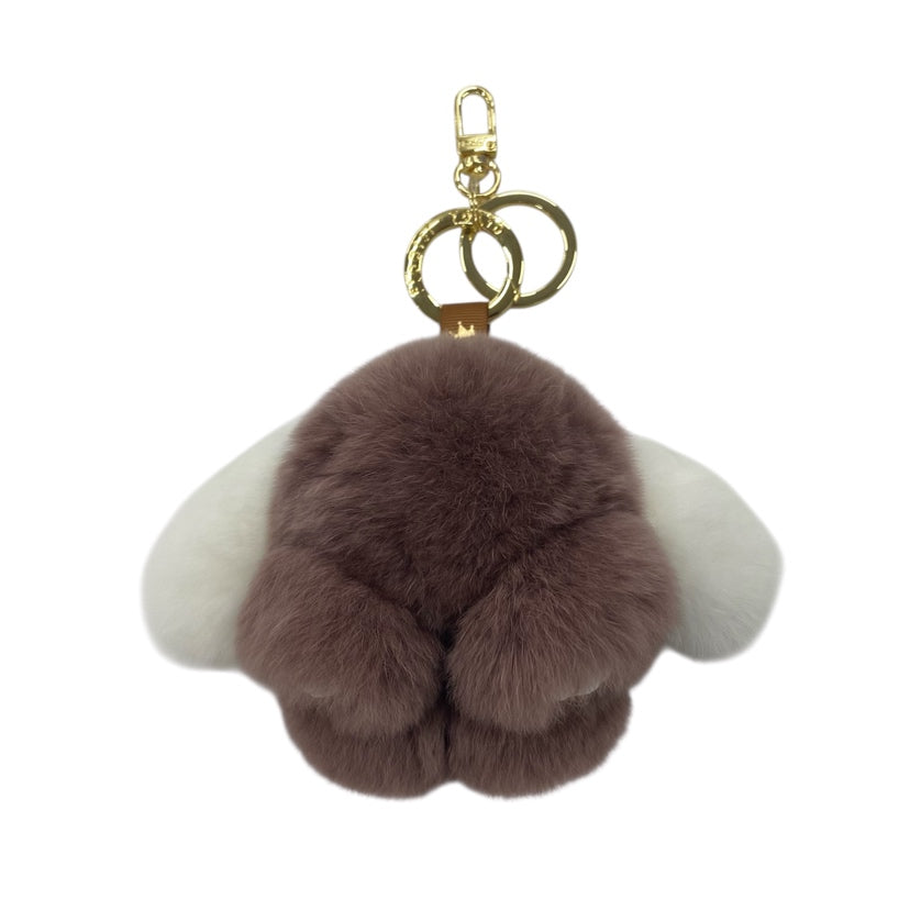 moff moff Bag Charm S Chocolat milk
