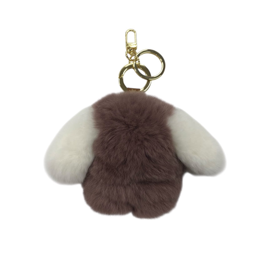 moff moff Bag Charm S Chocolat milk