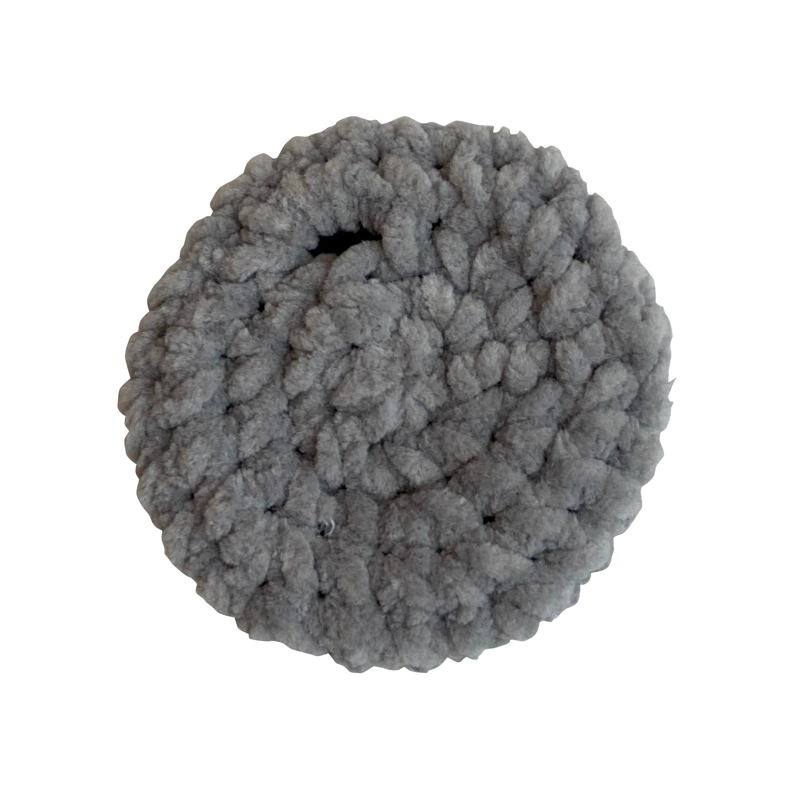 Beret for fluffy charm M and L Marshmallow Light Gray