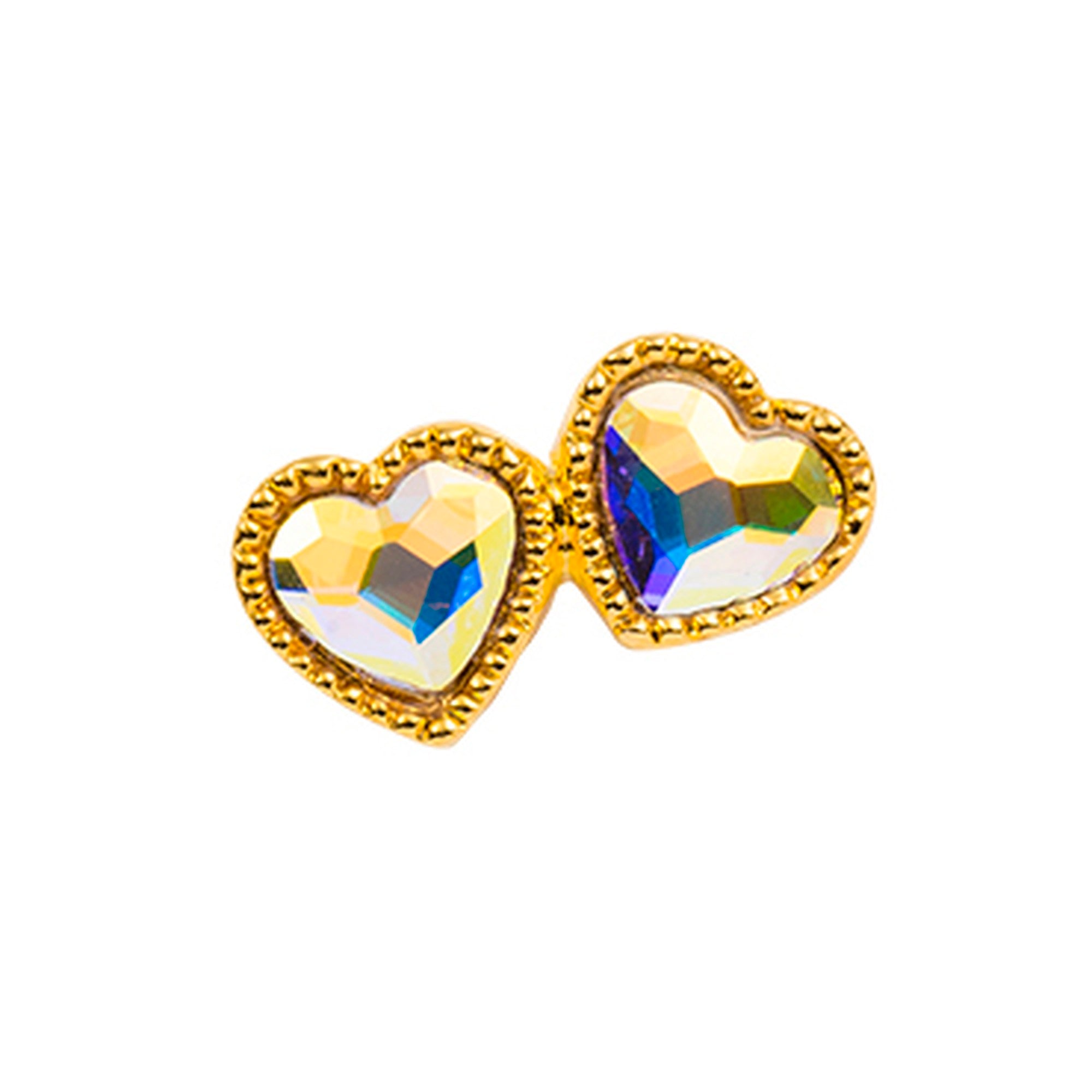 Love Love 2 YG Crystal AB Toe Ring 