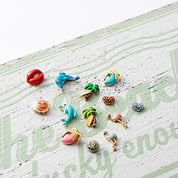 Flamingo YG Pink Toe Ring 