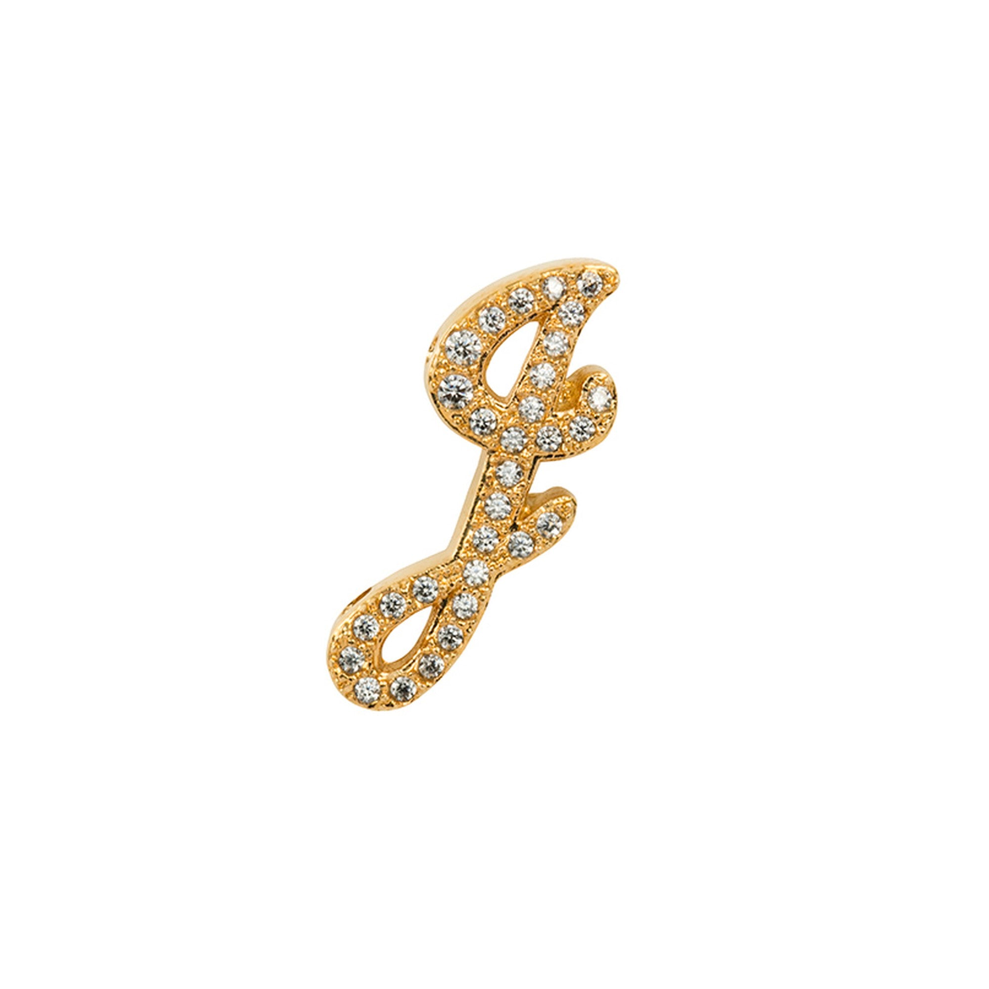  Toe Ring  Initial J Yellow Gold*