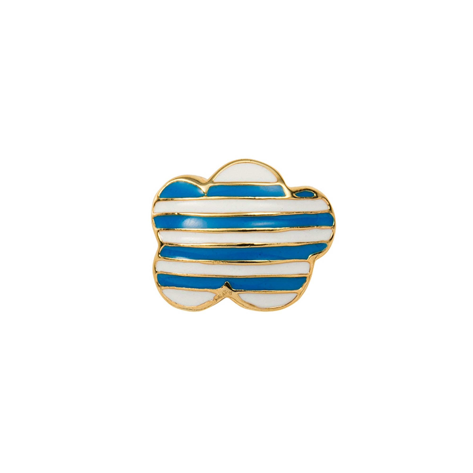 Newage Border YG Blue  Toe Ring 