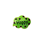 happy green  Toe Ring 