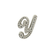 Initial J RH Y  Toe Ring 