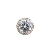 Round RHCZ Toe Ring 