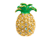 Piña YG Crystal Brown Toe Ring 