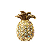 Piña YG Crystal Brown Toe Ring 