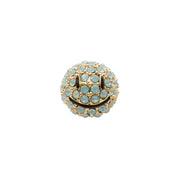 Face Ball YG Pacific Opal  Toe Ring 