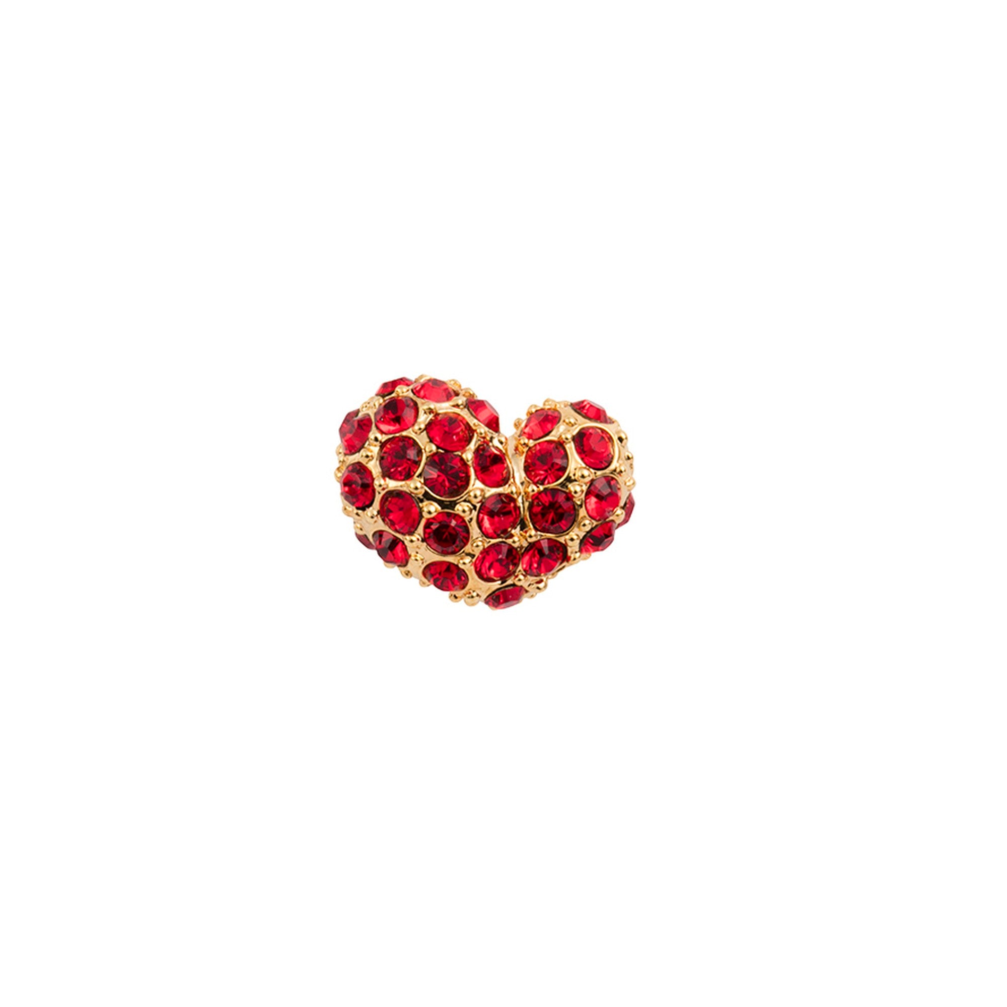 Le Coeur d'Anjou YG Crystal Toe Ring 